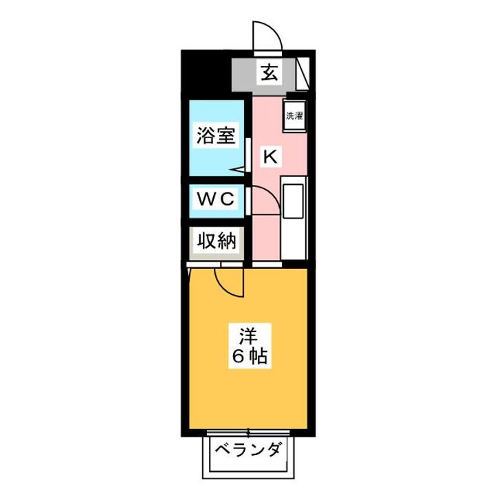 ハイツ湘南の間取り