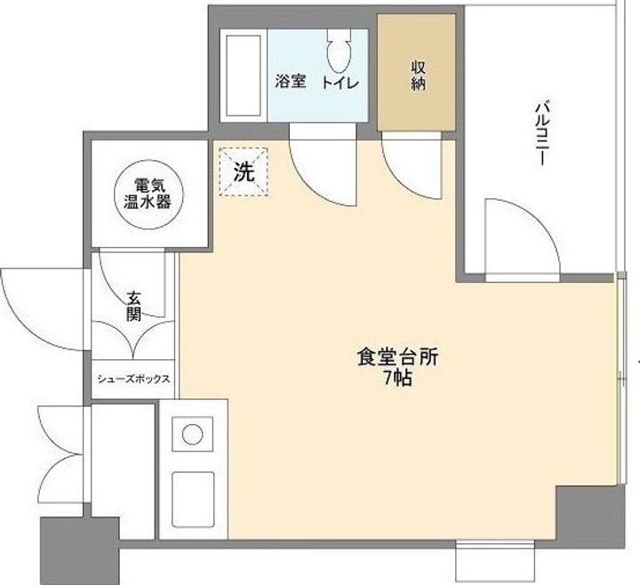 フェリス松本九段の間取り