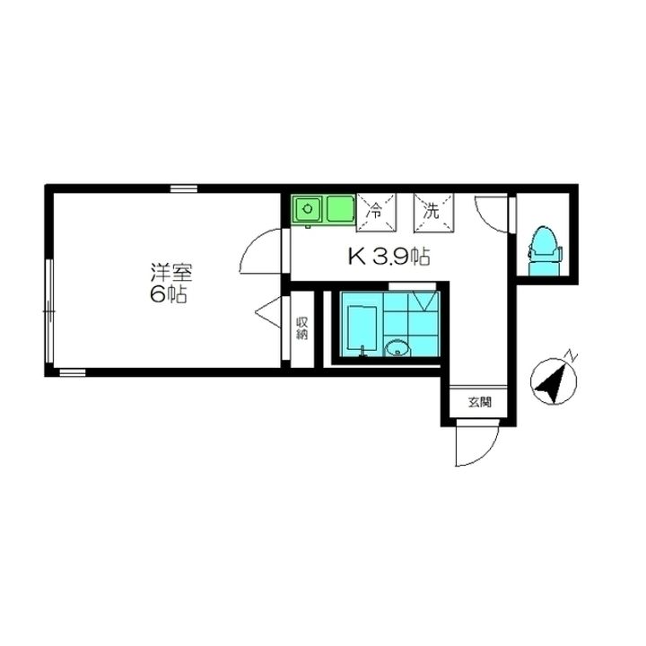 ステューディオIIIの間取り