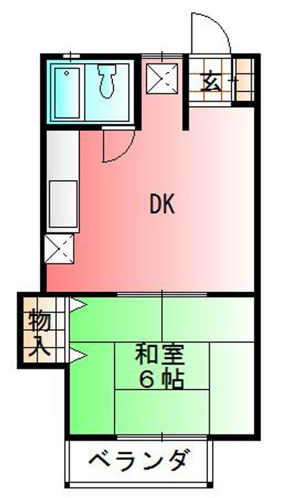 ロータスハイツの間取り