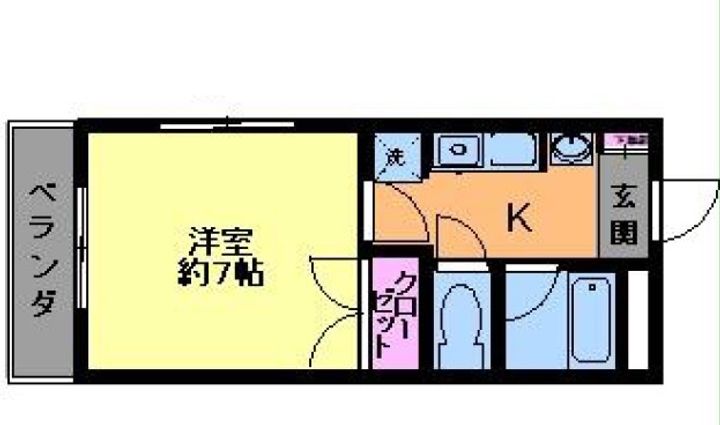 東京都板橋区大谷口北町(マンション)の賃貸物件の間取り
