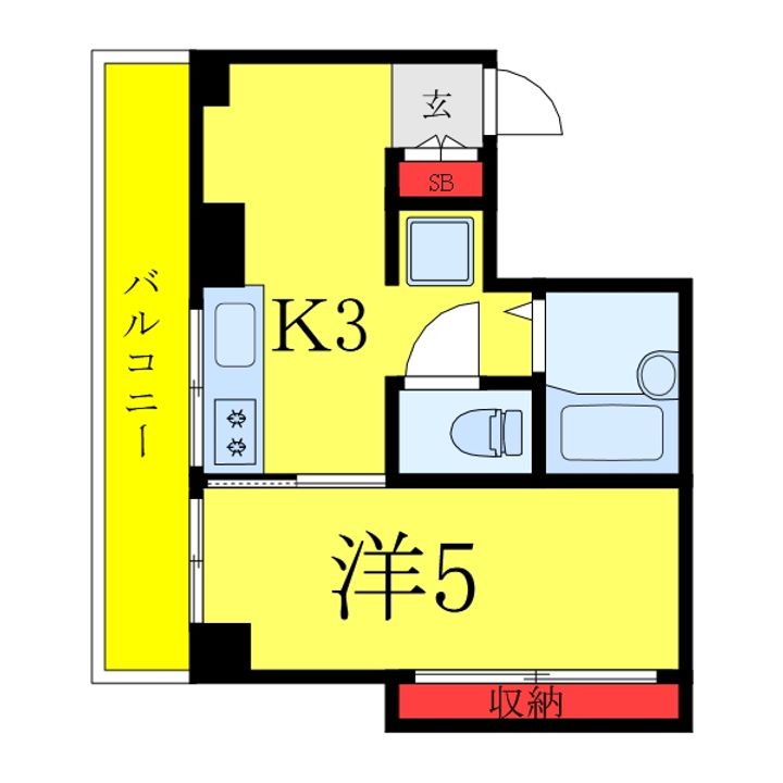 パールシャトーの間取り