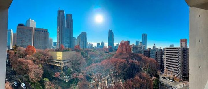 パークフロント西新宿の居間