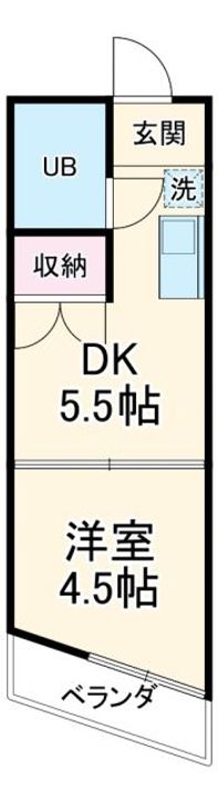 バリーサイドハイツの間取り