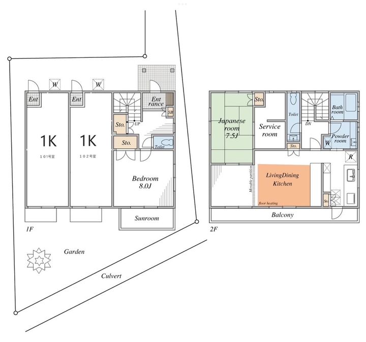 東京都渋谷区鶯谷町(一戸建)の賃貸物件の間取り