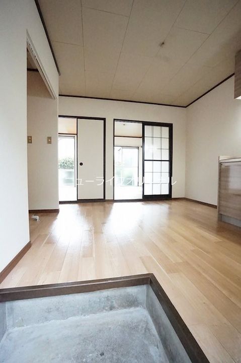 コーポエクセルの玄関