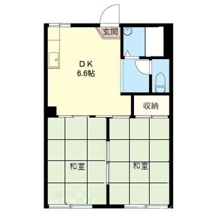 コーポエクセルの間取り