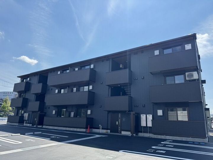 サンフィット A棟の外観