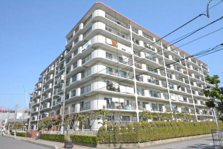 新越谷スカイハイツの外観