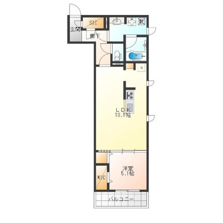 D-residence安立の間取り