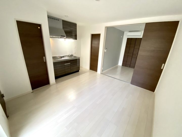 ルミナソナーレ矢田の居間