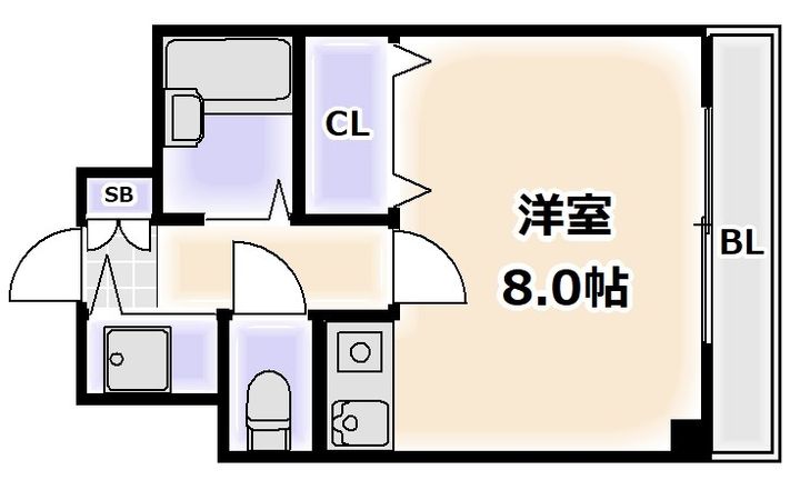 アスルシエロ苅田の間取り