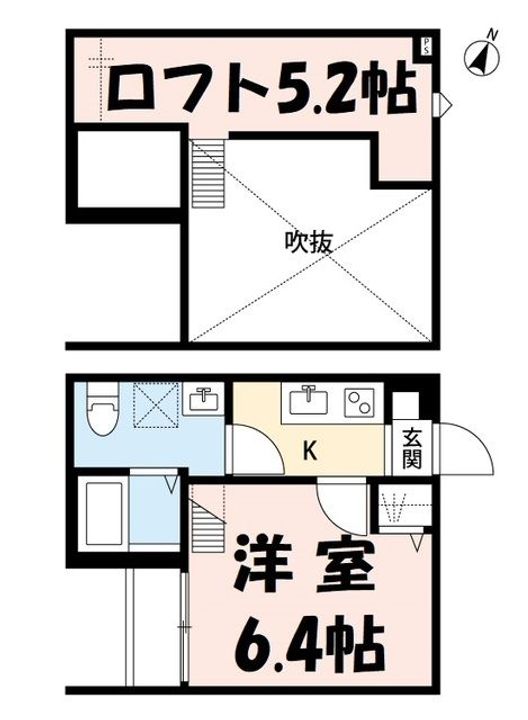 ヴェルデ美園の間取り