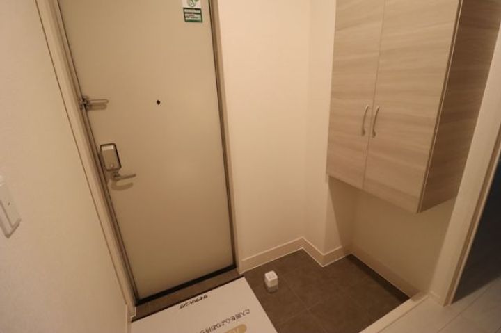群馬県高崎市台新田町(アパート)の賃貸物件の玄関