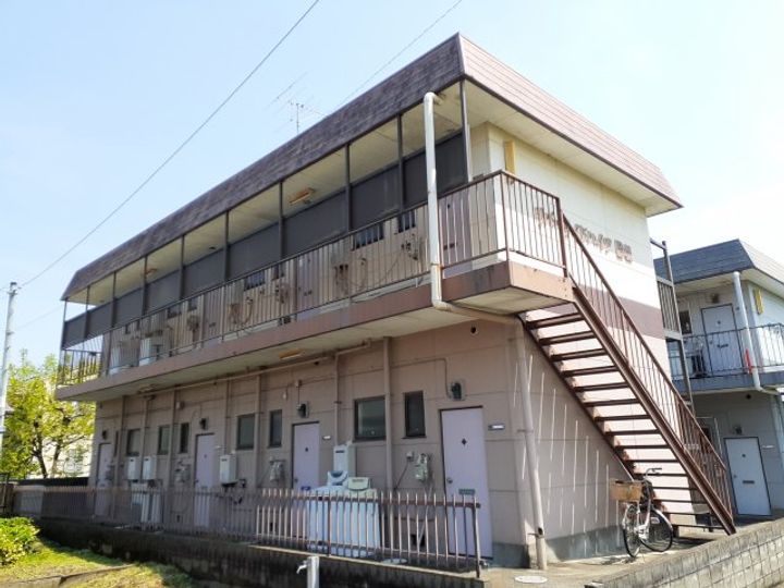 リバーサイドハイツB棟の外観