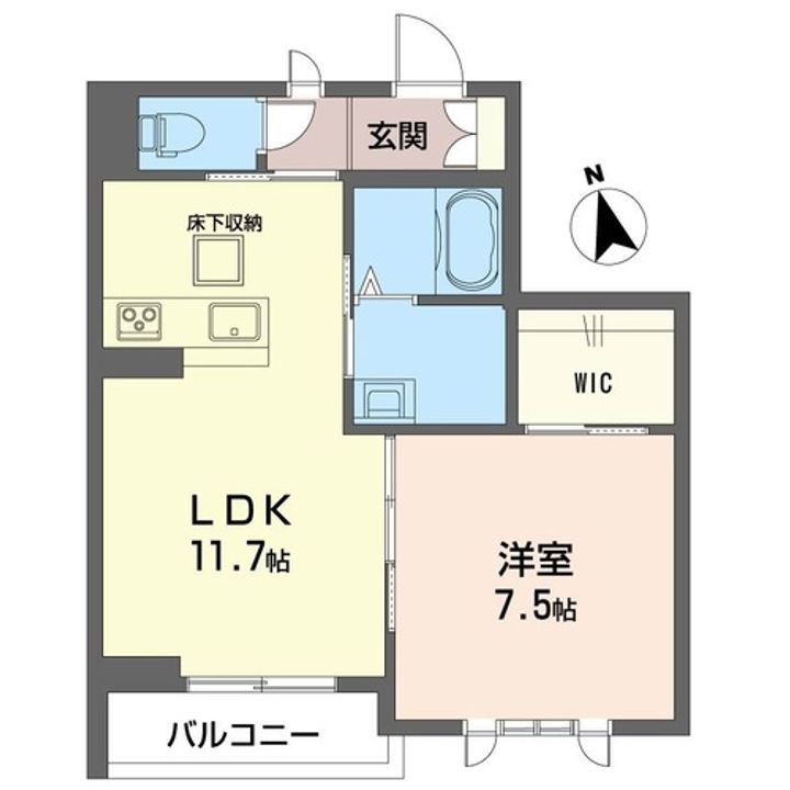 【シャーメゾン】ラ・グラン・セットの間取り