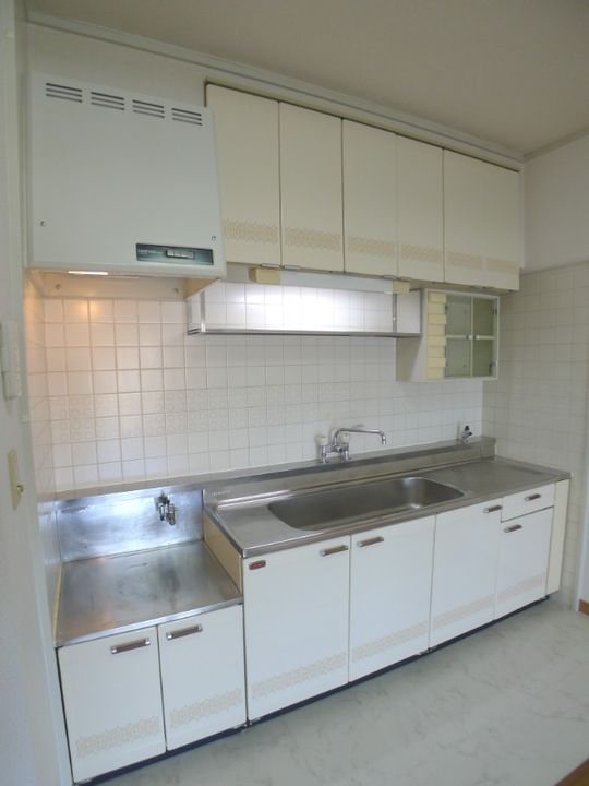 愛知県名古屋市東区東桜2(マンション)の賃貸物件のキッチン