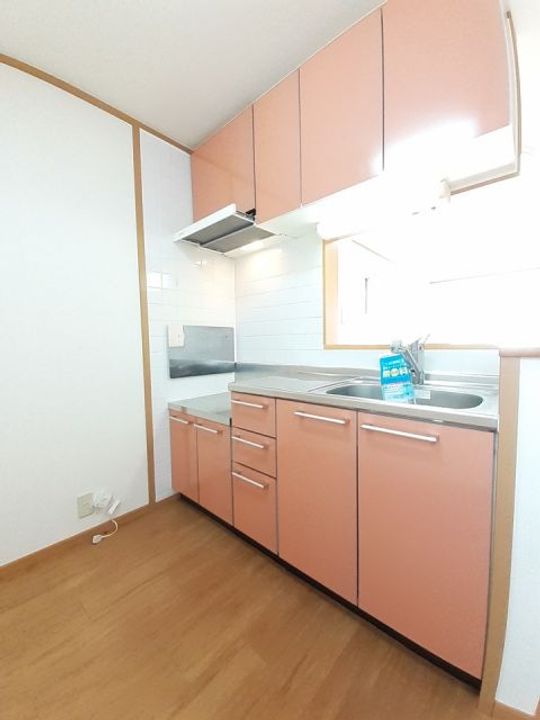 栃木県佐野市犬伏上町(アパート)の賃貸物件のキッチン