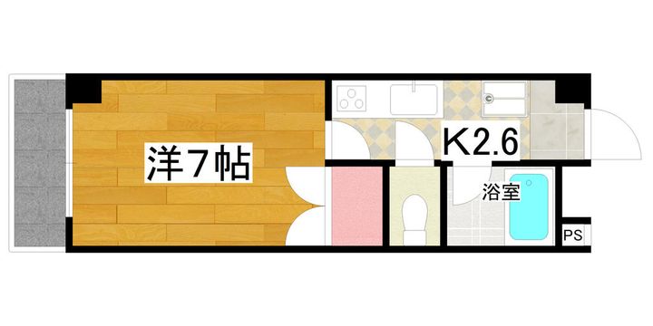 大徳ビルの間取り