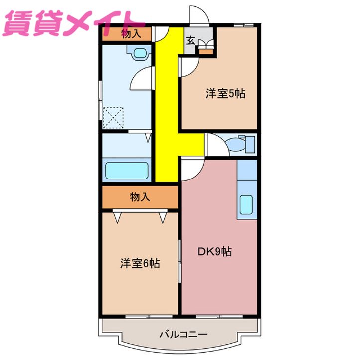 ラポール本郷の間取り