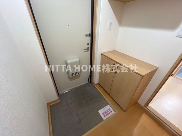 ラ・メゾンAOYAMAの玄関