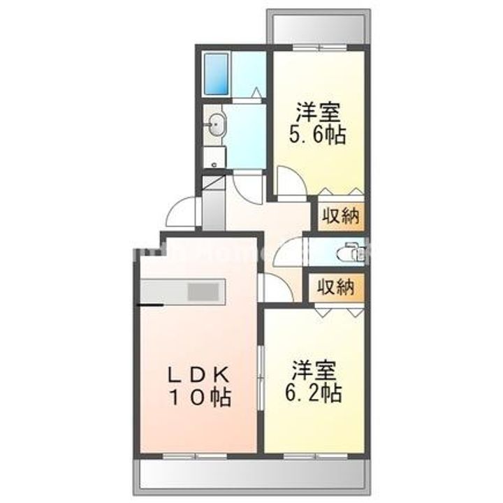 ラ・メゾンAOYAMAの間取り