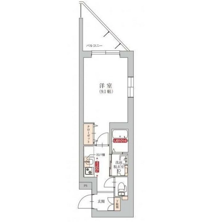 ビヴァーチェ・マリの間取り