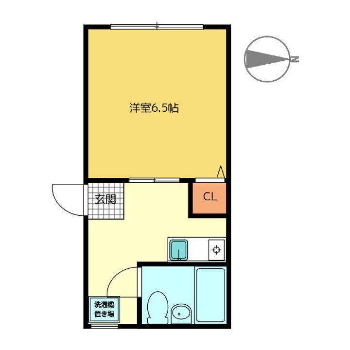 東京都中野区中央5(アパート)の賃貸物件の間取り