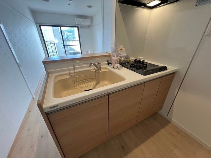 広島県広島市西区上天満町(マンション)の賃貸物件のキッチン