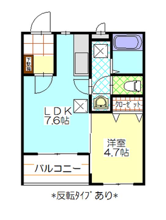 ラフィーユの間取り