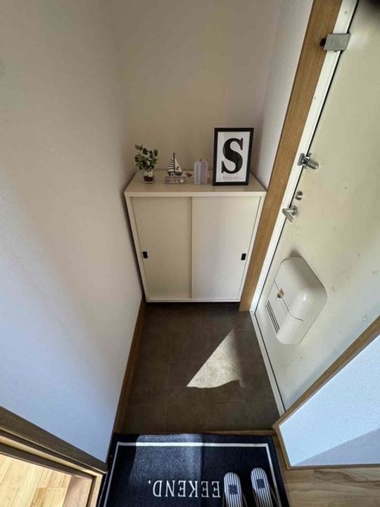 ジョイフルハイツの玄関