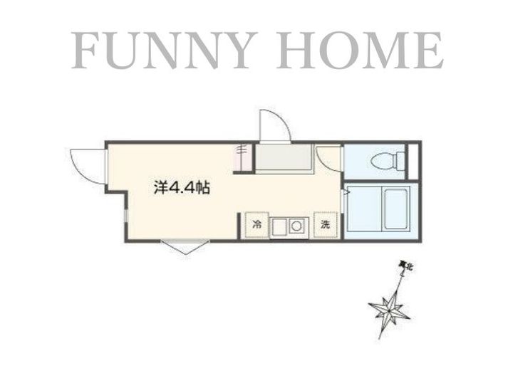 東京都世田谷区下馬1(アパート)の賃貸物件の間取り