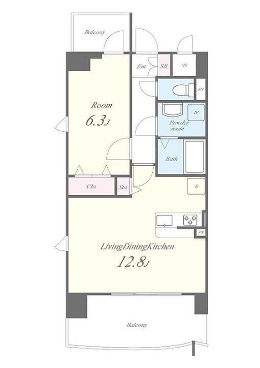 プリマベーラ大崎の間取り