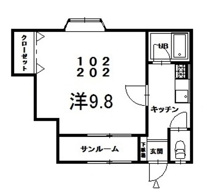 Create(クリエイト)の間取り