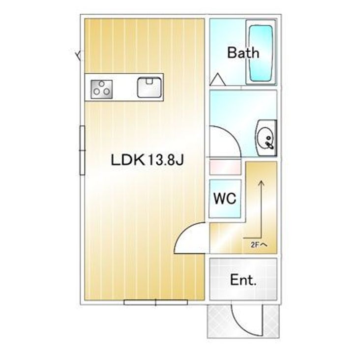 lavender Aの間取り