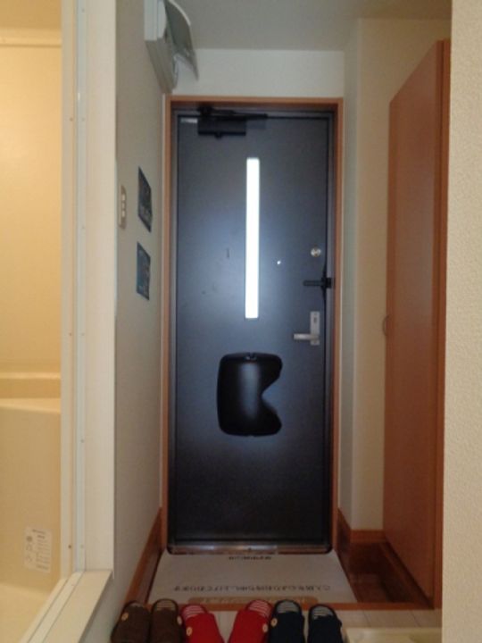 滋賀県甲賀市水口町北泉1(アパート)の賃貸物件の玄関