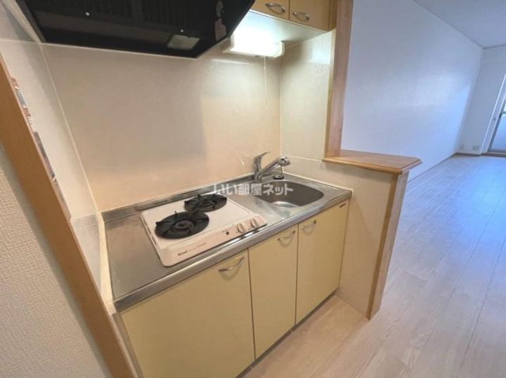 大阪府大東市明美の里町(マンション)の賃貸物件のキッチン