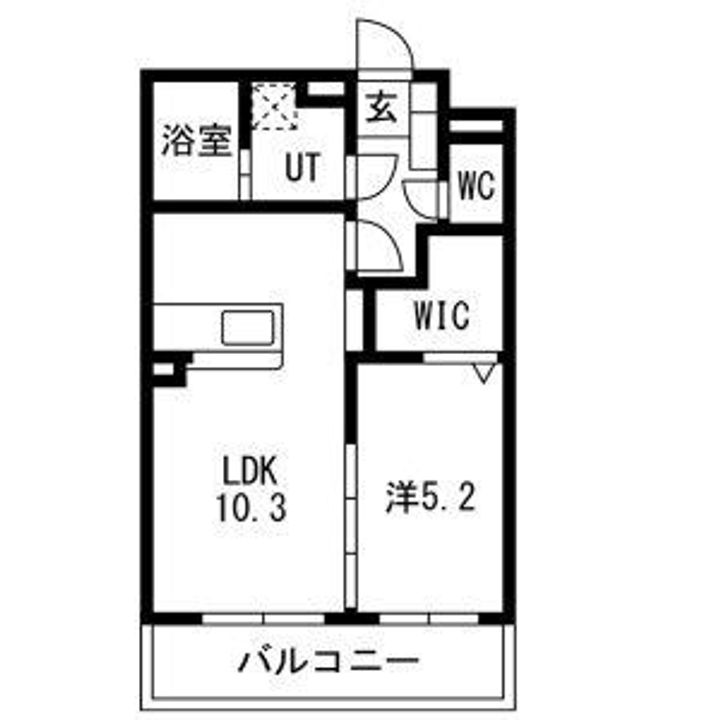 栃木県小山市大字小山(マンション)の賃貸物件の間取り