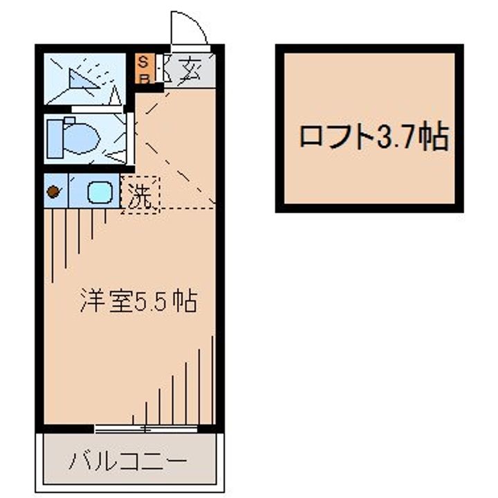 グラン・レーヴ白楽の間取り