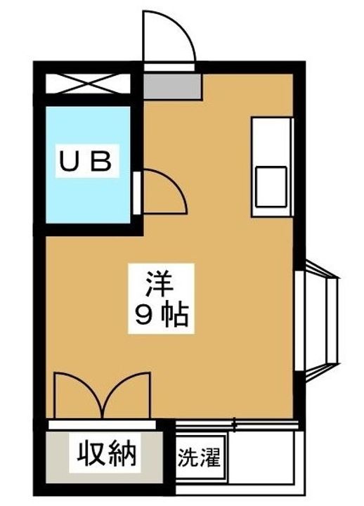 エルムーントビサン1の間取り