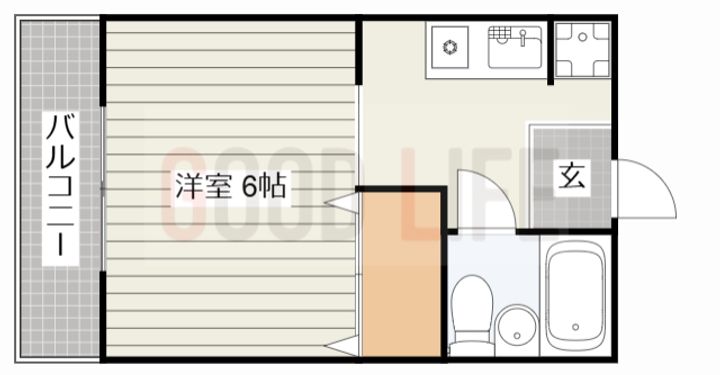兵庫県小野市神明町(アパート)の賃貸物件の間取り