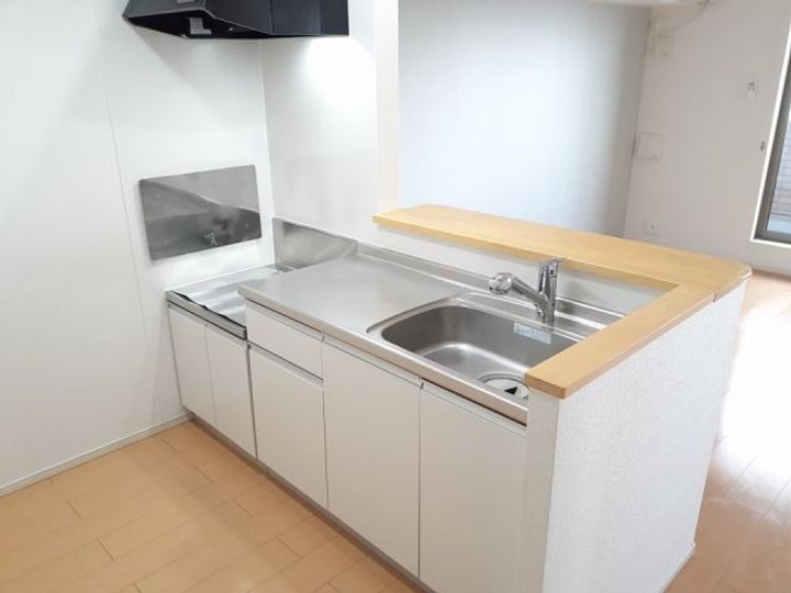 茨城県日立市田尻町7(アパート)の賃貸物件のキッチン