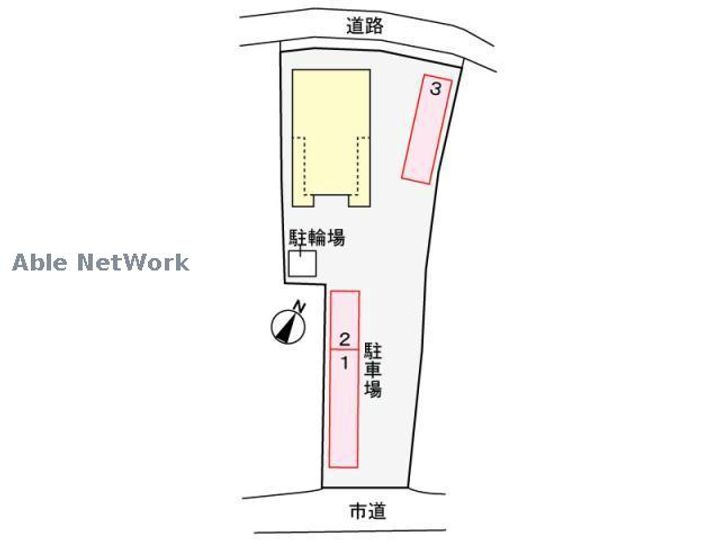 愛知県蒲郡市鹿島町西郷(アパート)の賃貸物件の地図