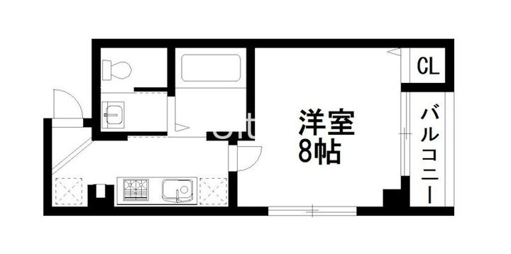 ボンジュール東山の間取り