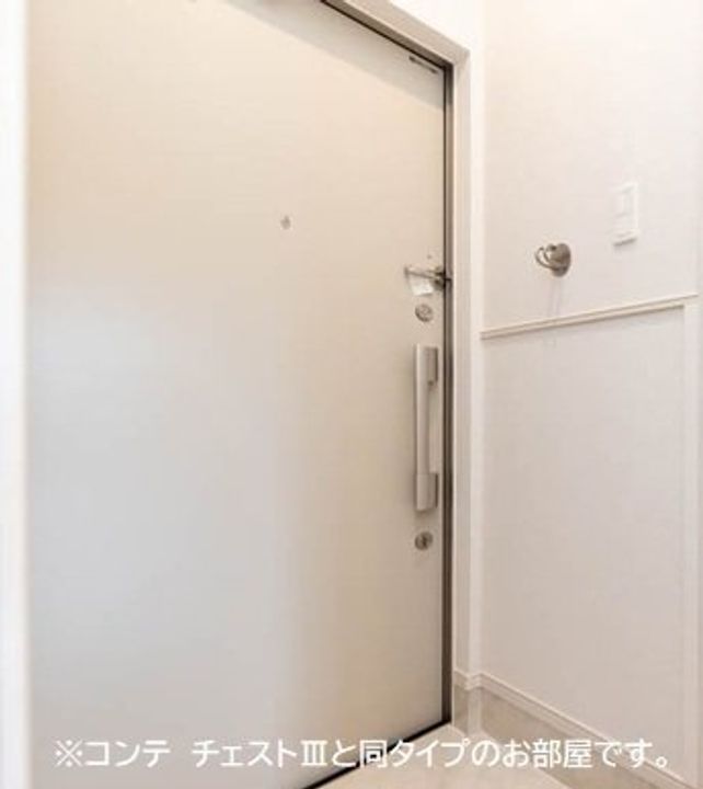 埼玉県比企郡川島町大字伊草(アパート)の賃貸物件の玄関