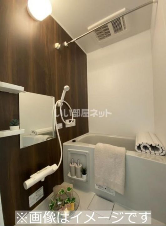 埼玉県春日部市八丁目(アパート)の賃貸物件の風呂