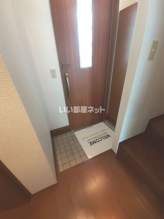 広島県福山市手城町4(一戸建)の賃貸物件の玄関