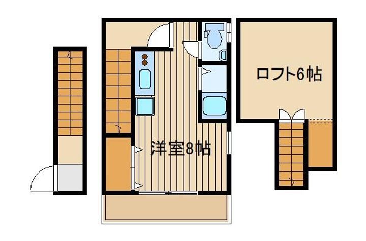 東京都練馬区練馬2(アパート)の賃貸物件の間取り