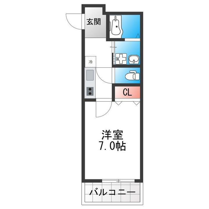 フジパレス杭全ノースの間取り