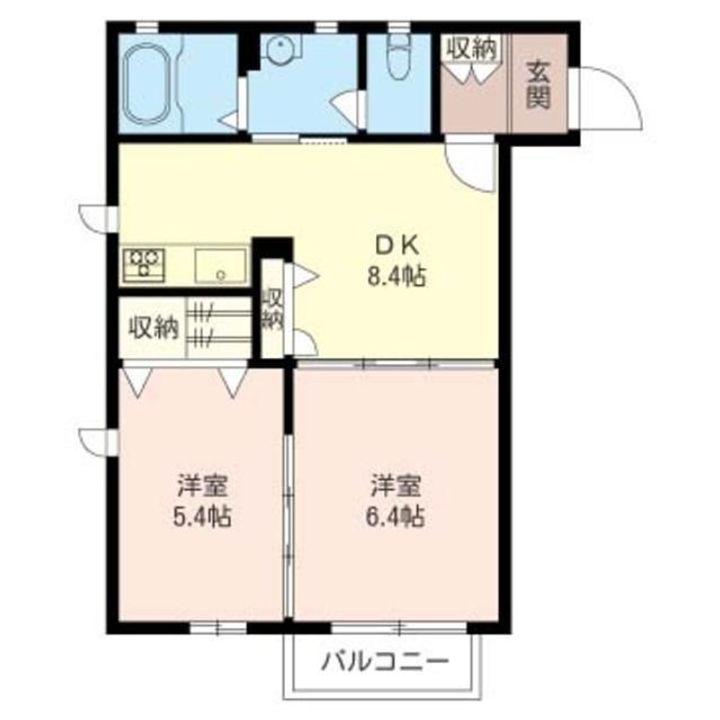 Gardenの間取り